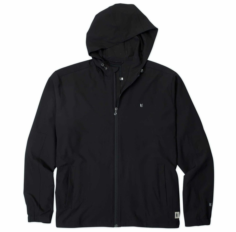 Men Linksoul Windbreakers | Stormer Hooded Full-Zip Windbreaker