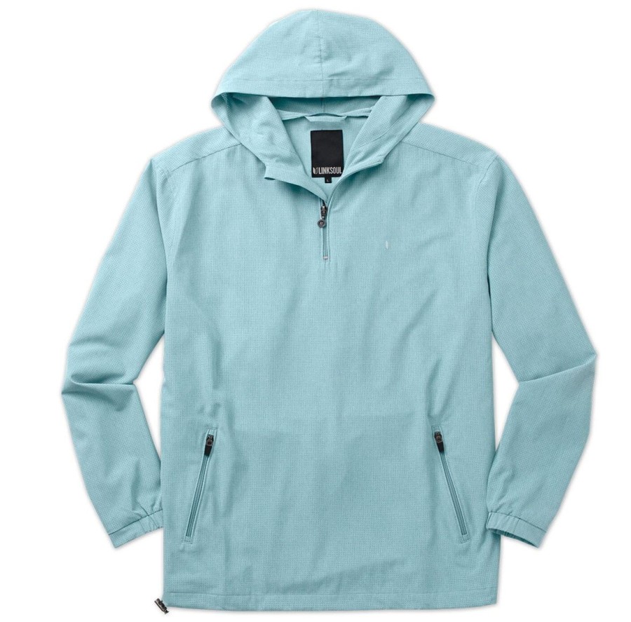 Men Linksoul Hoodies | Boardwalker Ac Hooded Quarter-Zip