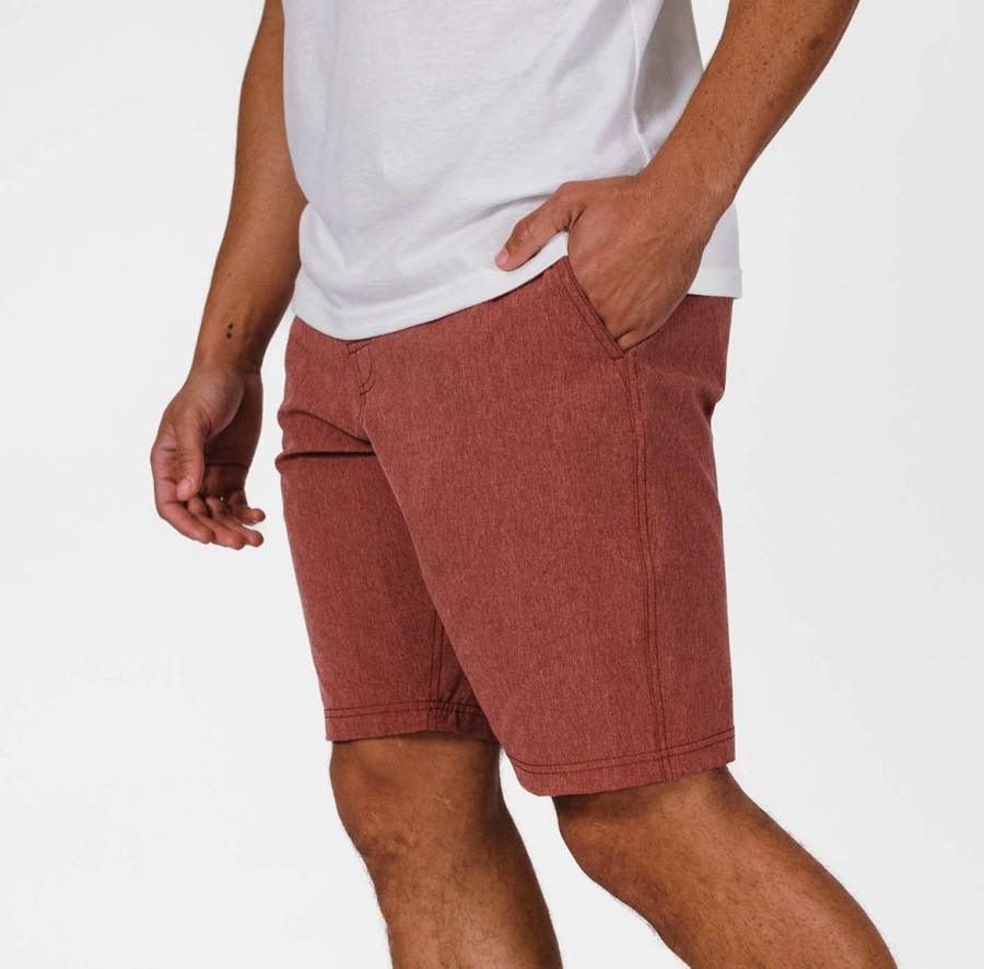 Men Linksoul Shorts | Solid Boardwalker Short