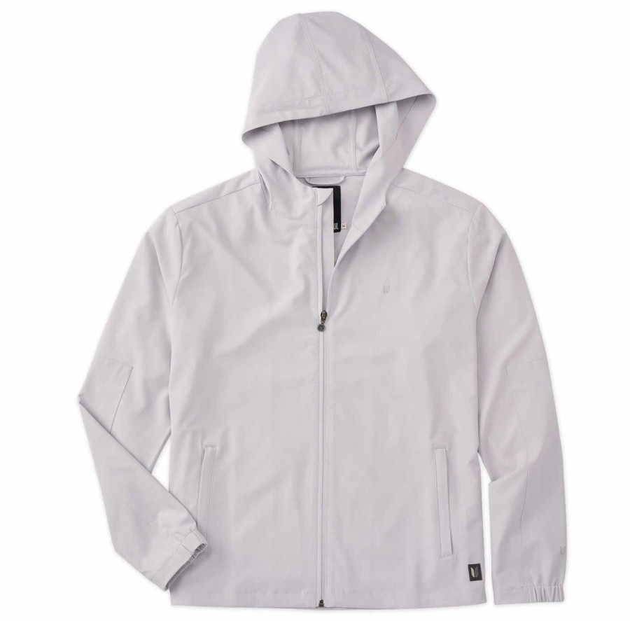 Men Linksoul Windbreakers | Stormer Hooded Full-Zip Windbreaker