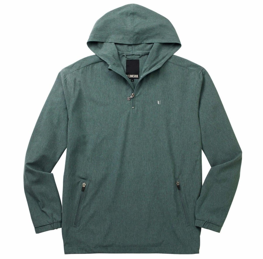 Men Linksoul Hoodies | Boardwalker Ac Hooded Quarter-Zip