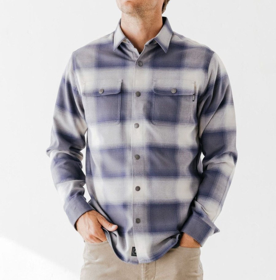 Men Linksoul Full Buttons | Plaid Shirt Jacket