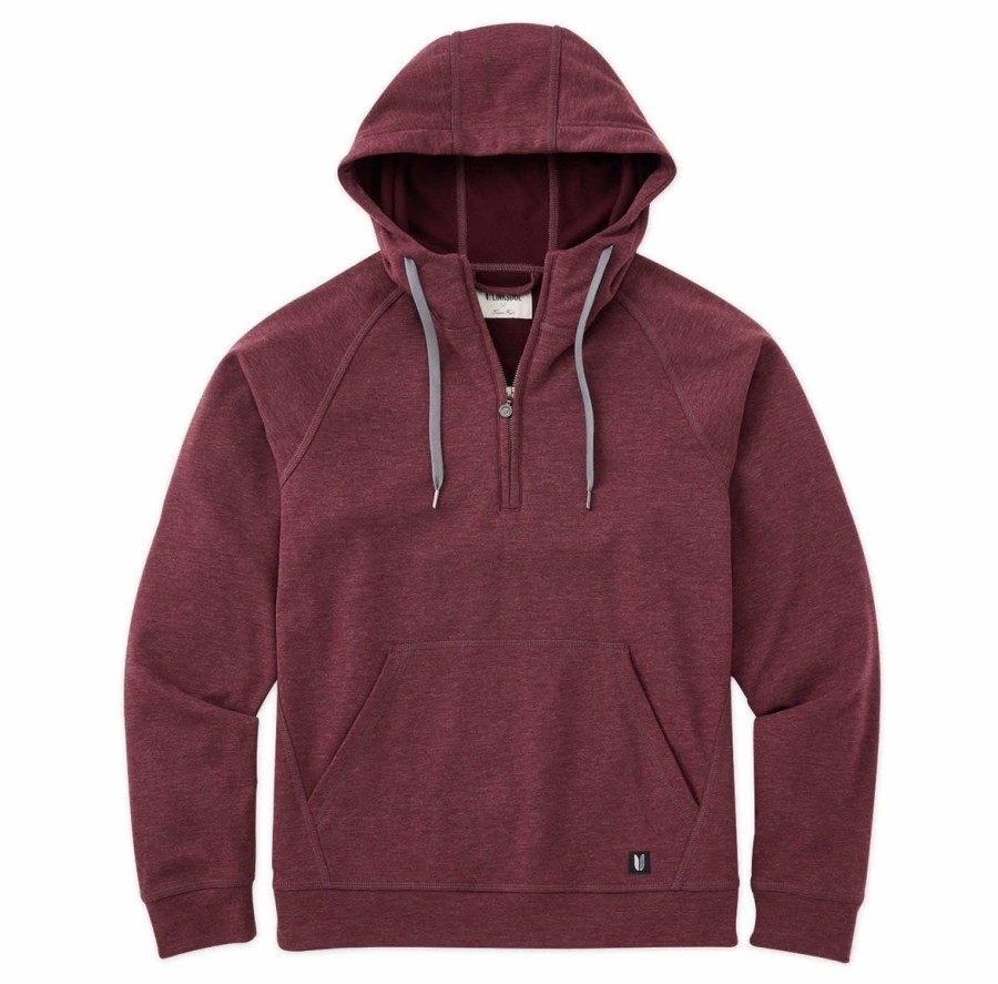 Men Linksoul Hoodies | Driver Quarter-Zip Hoodie