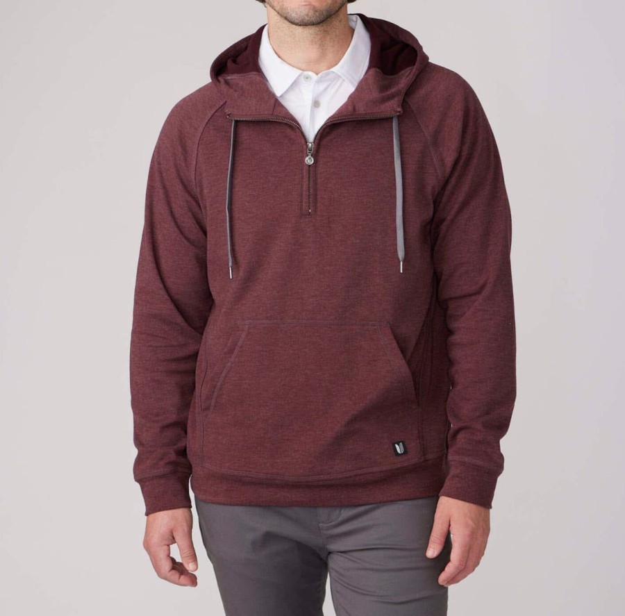 Men Linksoul Hoodies | Driver Quarter-Zip Hoodie