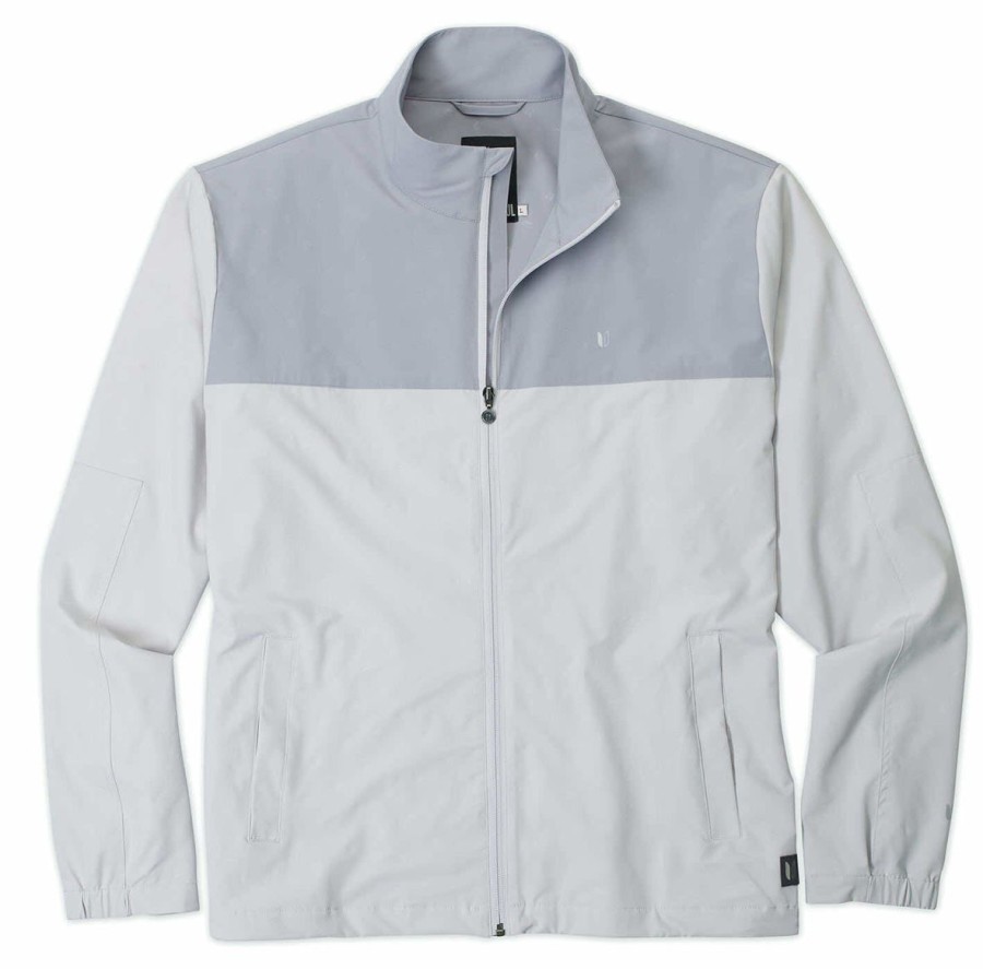 Men Linksoul Windbreakers | Colorblock Stormer Full-Zip Windbreaker