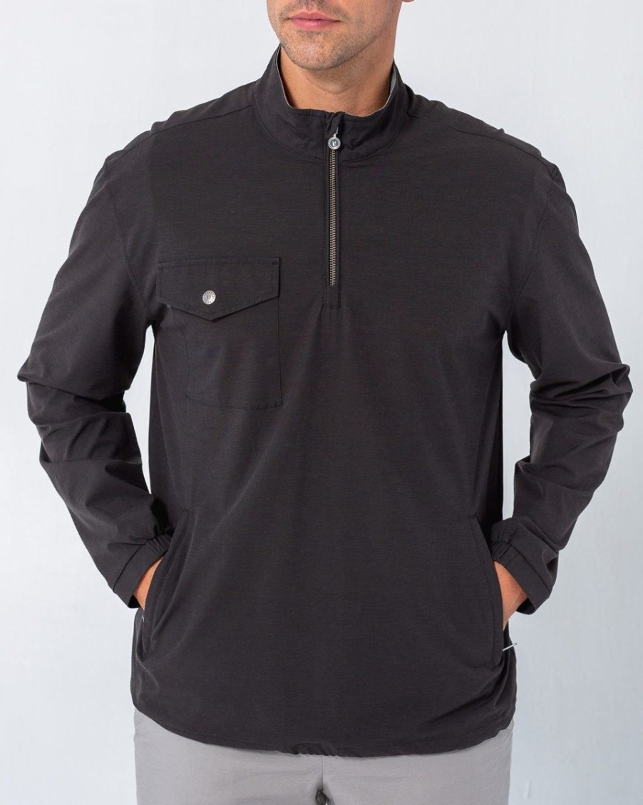 Men Linksoul Jackets & Zip Layers | Boardwalker Half-Zip Windbreaker