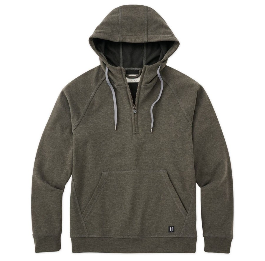 Men Linksoul Sweaters & Pullovers | Driver Quarter-Zip Hoodie