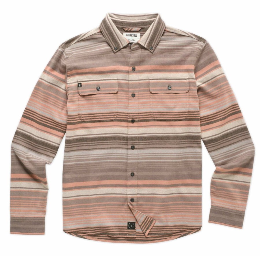 Men Linksoul Full Buttons | Fairbanks Seawool Flannel