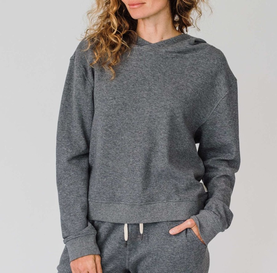 Women Linksoul | Women'S Double-Knit Hoodie