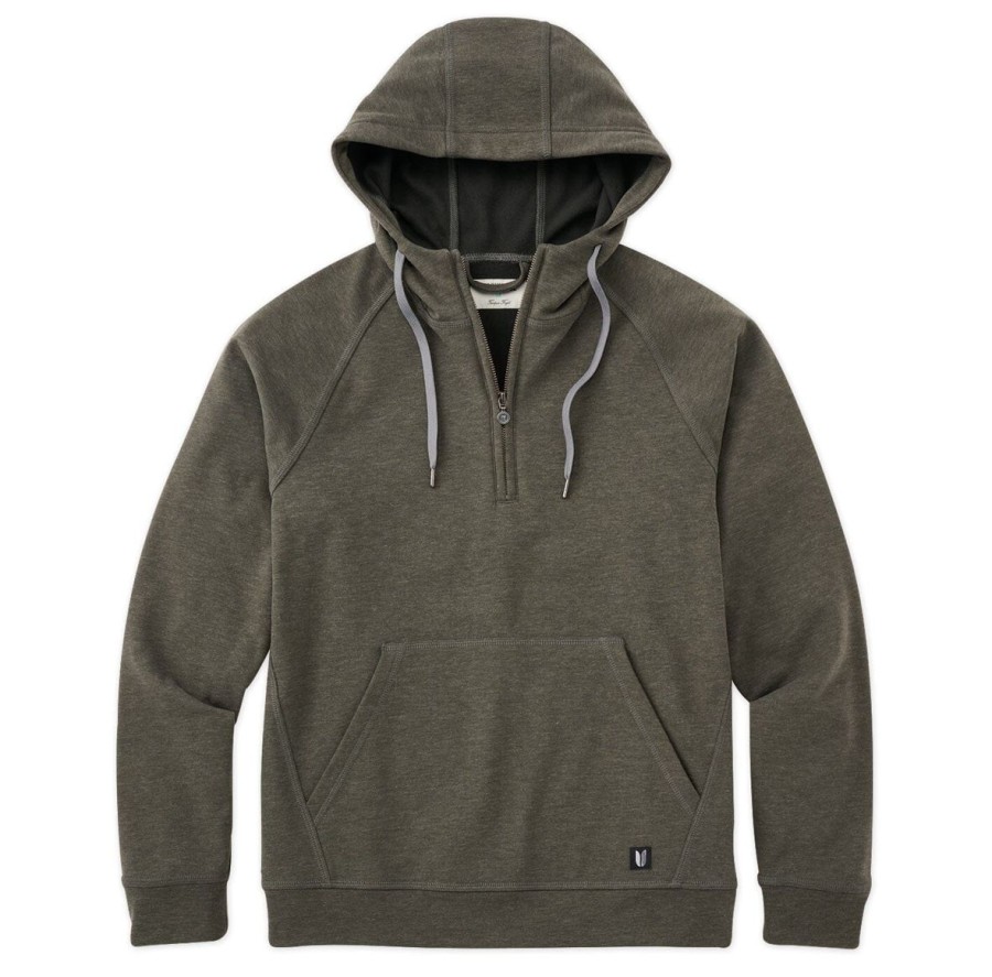 Men Linksoul Jackets & Zip Layers | Driver Quarter-Zip Hoodie