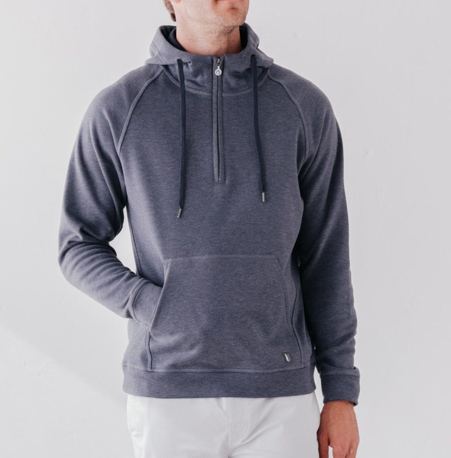 Men Linksoul Hoodies | Driver Quarter-Zip Hoodie