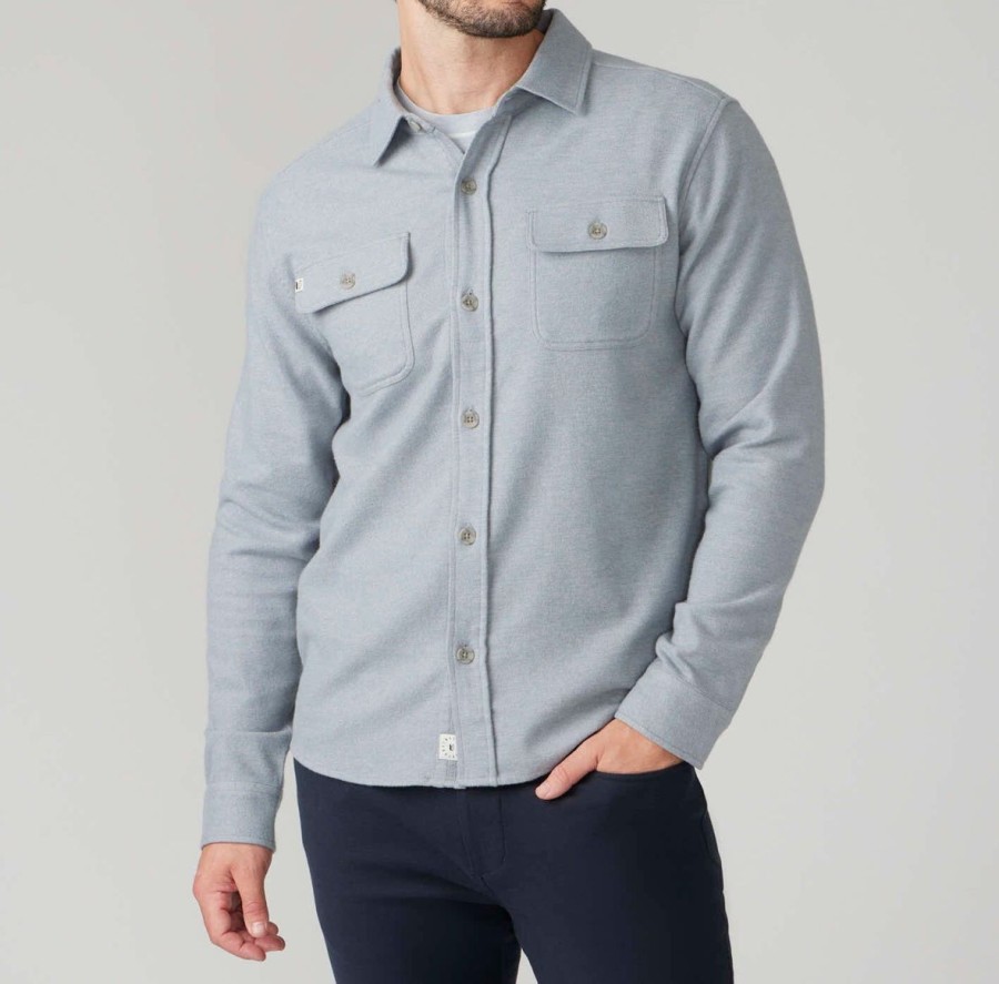 Men Linksoul Full Buttons | Anchorage Seawool Shacket