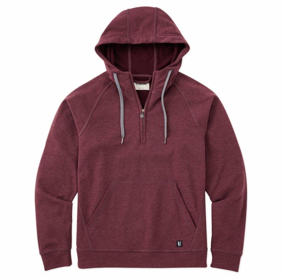 Men Linksoul Sweaters & Pullovers | Driver Quarter-Zip Hoodie